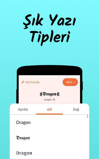 Kullanıcı adı Oluşturan screenshot 2