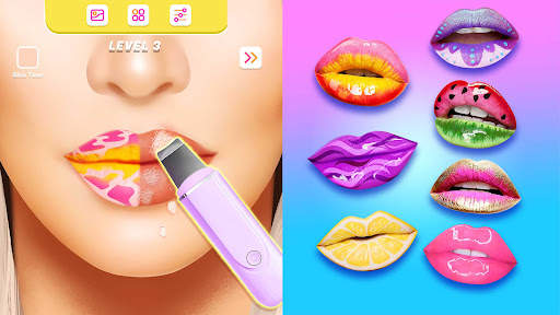 Lip Art Makeup Artist Games screenshot 6
