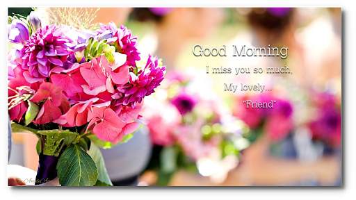 Good Morning Night flower wish screenshot 1