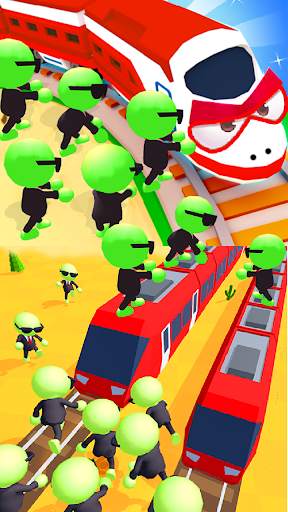 Train vs Zombies 3D screenshot 1