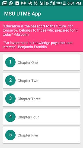 MSU JAMB CBT App screenshot 5