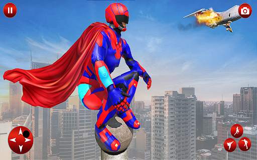 Superhero Spider Rope Hero screenshot 2