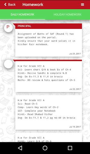Xcvate School App screenshot 3