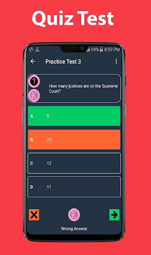US Citizenship Test 2021 screenshot 1