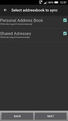 CardDAV-Sync free screenshot 3