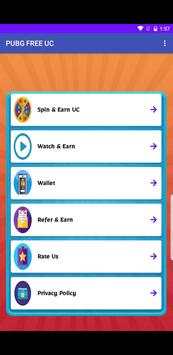 Spin to win Free Uc Daily screenshot 3