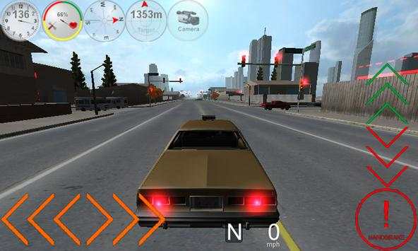 Duty Driver Taxi LITE screenshot 4