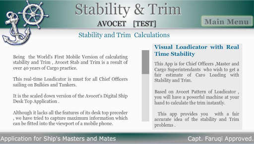 Avocet Stability And Trim скриншот 2