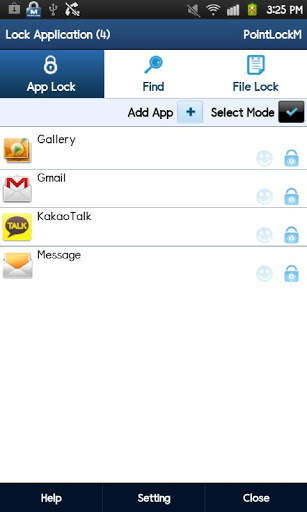 Applicaton Lock screenshot 2