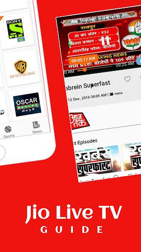 Guide For Jio Live Tv : Free Tv Channels And Movie screenshot 4