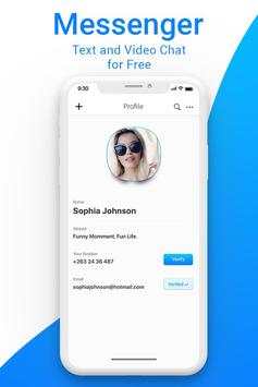 Messenger All Social Networks Text and Video Chat screenshot 5