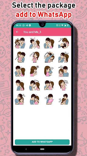Love Sticker Romantic WAStickerApps for WhatsApp screenshot 5