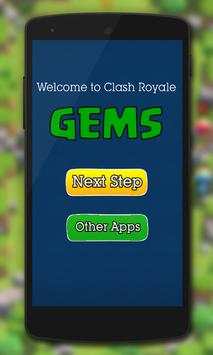 Gems for Clash Royale 💎 Prank screenshot 2