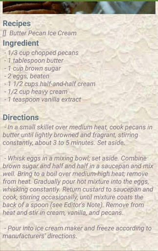 ice Cream Recipe Offline App screenshot 5
