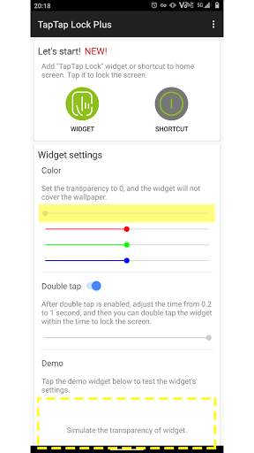 TapTap Lock: Double-tap to lock the screen screenshot 3