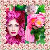 Peony Photo Collage logo