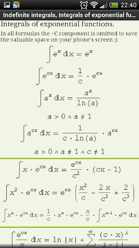 Math2 - mathematics integrals screenshot 3