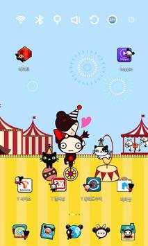 Circus of Pucca Launcher Theme screenshot 2