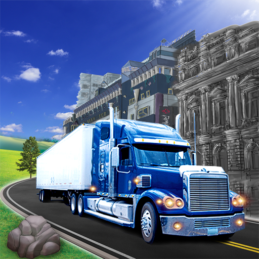 Extreme Trailer Truck Driver icon