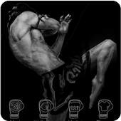 Muay Thai  Boxing Fighting Black Theme Keyboard 1.1.2