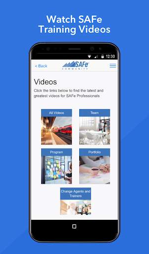 SAFe Community Mobile screenshot 2