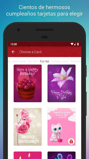 Free Birthday Cards screenshot 1
