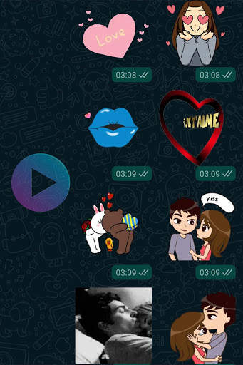 Love Animated Stickers WAStickerApps Romantic screenshot 4