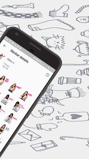 WaSticker Cewek Cantik - Sticker For Whatsapp screenshot 3
