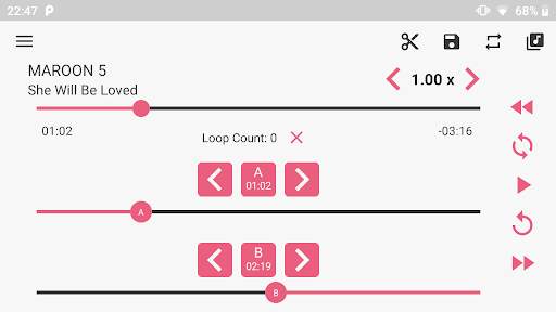 Loop Player - A B Audio Repeat Player screenshot 6