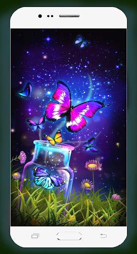 Neon Butterfly Wallpaper screenshot 16