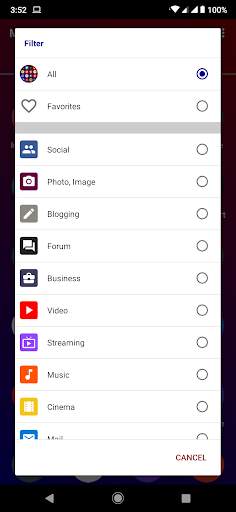 MULTI SOCIAL: Multiple social networks in one screenshot 2