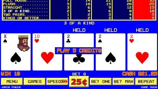 Sin City Video Poker screenshot 1