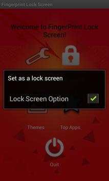 Finger Print Lock Screen Prank screenshot 2