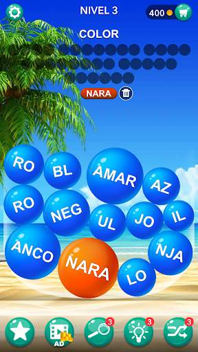 Burbuja Palabras Búsqueda screenshot 1