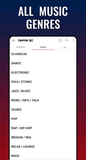 Radio UK: English music & news screenshot 3