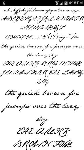 Romance Fonts Message Maker screenshot 2