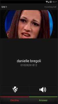 cash me outside fake call screenshot 2