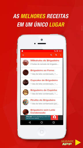 Receitas de Brigadeiro screenshot 1