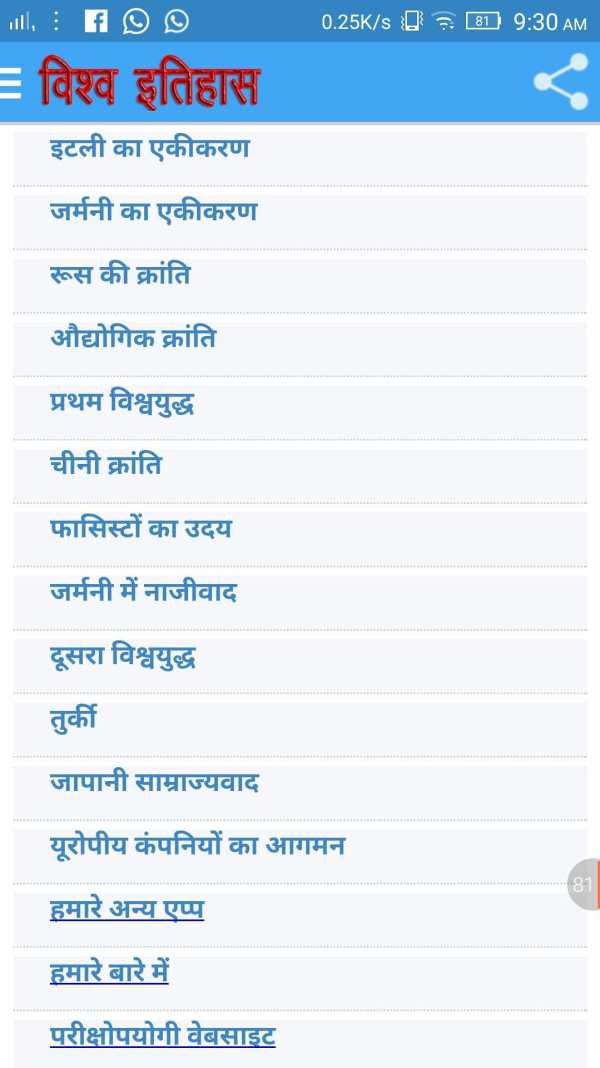 World History विश्व इतिहास screenshot 6