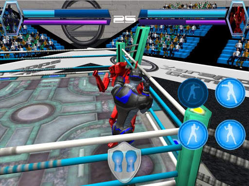 Robot Virtual Boxing 3D screenshot 1