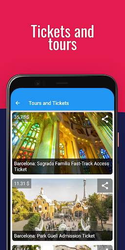 BARCELONA Guide Tickets & Map screenshot 7