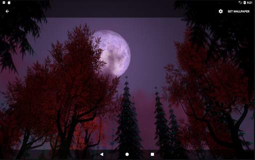 Mystic Night Sky Live Wallpaper screenshot 6