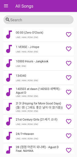 BTS Lyrics Offline screenshot 3