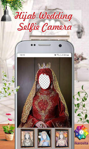 Hijab Wedding Selfie Camera screenshot 4