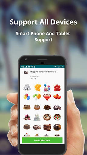 WASticker Birthday Stickers screenshot 5