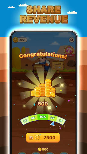 Funny Gold Miner screenshot 1