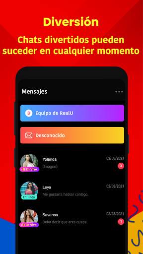 RealU: videochat en vivo screenshot 6