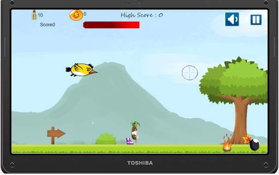 Jungle Run : Bird Attack screenshot 5