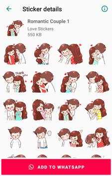 Romantic Couple Stickers screenshot 2