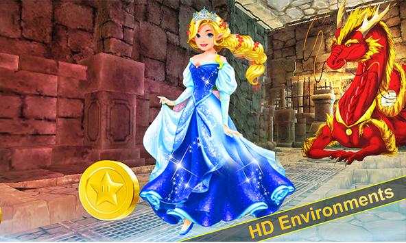 Temple Princess Run - Hungry Dragon Escape screenshot 3